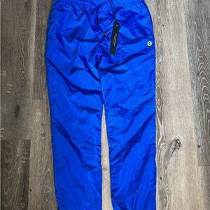 Cult of Individuality Electric Blue Nylon Joggers